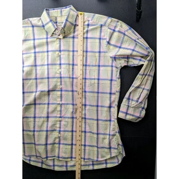 Gitman Bros‎ Long Sleeve Button Up Shirt XL - Picture 5 of 7